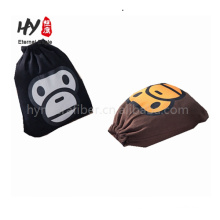 Wholesale dye canvas backpack silk screen printing logo bags